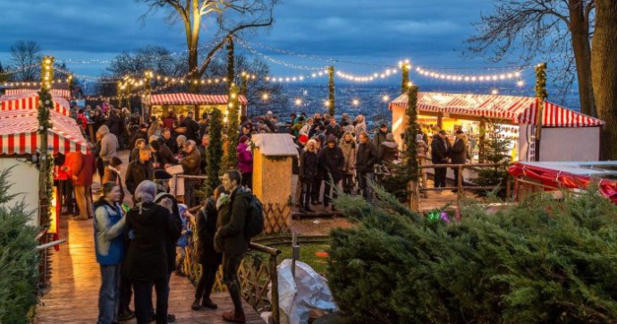 Weihnachtsmarkt amWilhelminenberg Wien