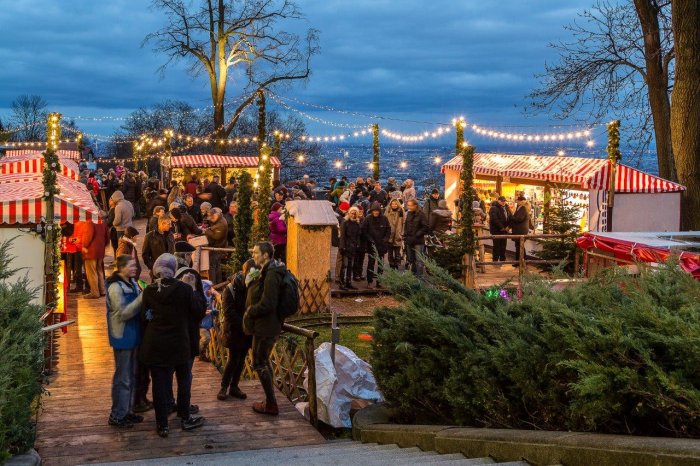 Weihnachtsmarkt amWilhelminenberg Wien